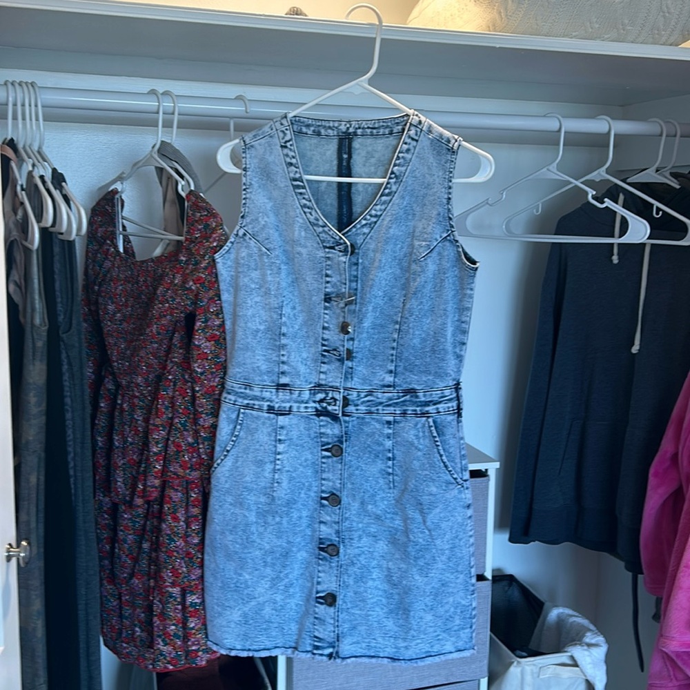 Denim dress